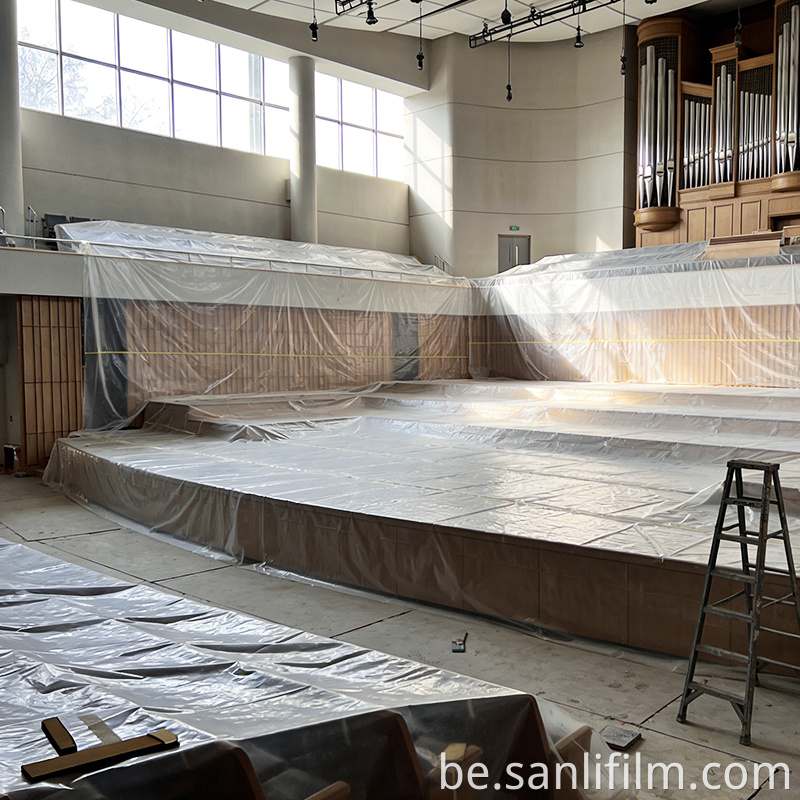 Public Spaces Flame Retardant Film